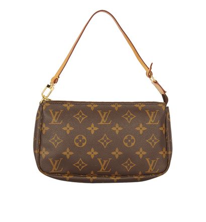 HB - Louis Vuitton Monogram Pochette, front view